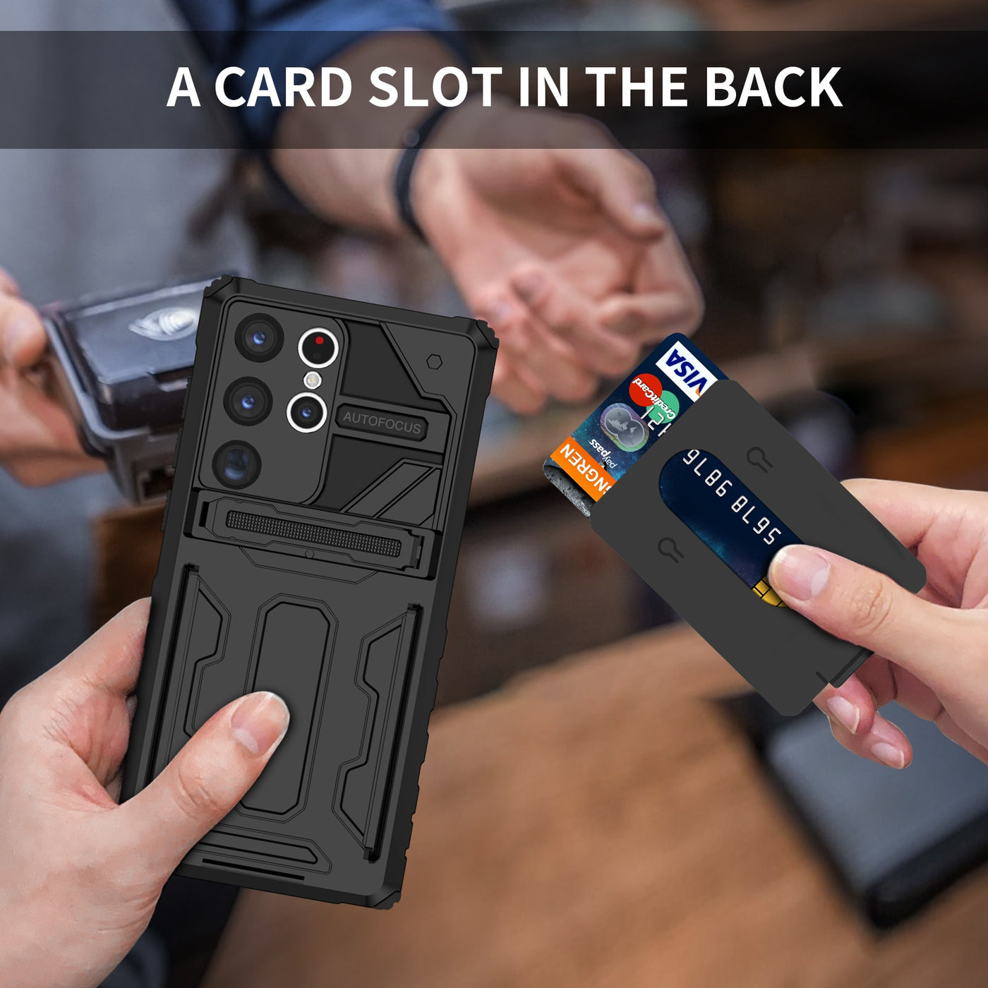Wallet Card Flip Case for Samsung Galaxy S23 Series - S Ultra Case