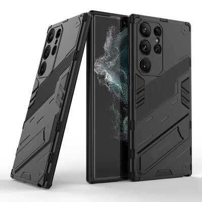Shockproof Kickstand Magnet Armor Case For Samsung S23 Series - S Ultra Case