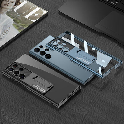 Transparent Shockproof case with Bracket For Samsung Galaxy S23 Series - S Ultra Case