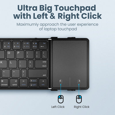 Portable Folding Wireless Keyboard - S Ultra Case