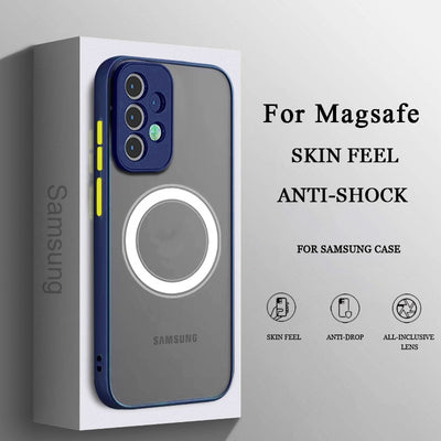 Armor Matte Case with Magnetic Wireless Charge For Samsung Galaxy S23 Series - S Ultra Case