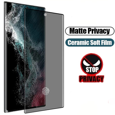 Privacy Screen Protector for Samsung Galaxy S23 Series - S23 Ultra Case